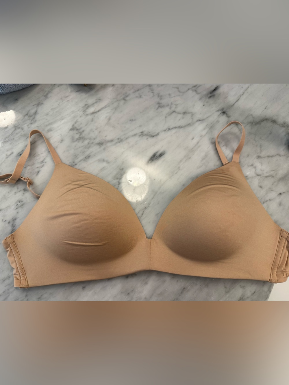 SKIMS Seamless Nude T-Shirt Bra - Everyday Comfort, 34C